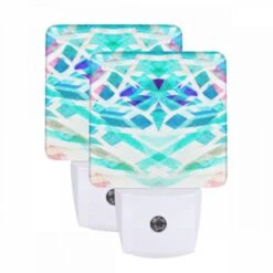 Night Light Set Of 2, A Colorful