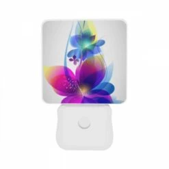 Night Light Set Of 2, A Colorful Flower With A Blue Center And Yellow Petals. 10 Night Light Set Of 2, A Colorful Flower With A Blue Center And Yellow Petals. -Cute Night Light Shop 03b679ec8a31534b7305c365ed72b7fa3a034fa6