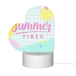 Love Acrylic Night Light, A Colorful Graphic With The Words "Summer Vibes" Written On It. 11 Love Acrylic Night Light, A Colorful Graphic With The Words "Summer Vibes" Written On It. -Cute Night Light Shop 0446c26150ad790d7fe4e7fbe84f74f7840f418e