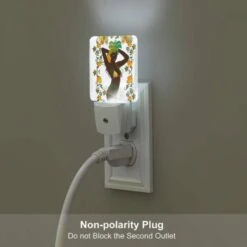 Night Light Set Of 2, A Woman Wearing A Grass Skirt And A Flower In Her Hair. -Cute Night Light Shop 044d5a87bc91619fe82cf54d8af6b36ea0c9ff84