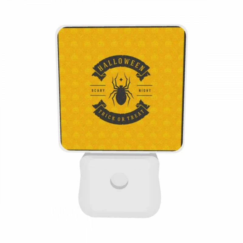 Night Light Set of 2, A spider is the centerpiece of a Halloween night poster. Night Light Set Of 2, A Spider Is The Centerpiece Of A Halloween Night Poster. -Cute Night Light Shop 04c5e08fd9837eaa71379a3d69f2b33ebced44d3