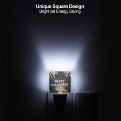 Night Light, A Halloween Poster With A Spider Web And Skeletons. 6 Night Light, A Halloween Poster With A Spider Web And Skeletons. -Cute Night Light Shop 05735936a787475feeac0c50682f67891ccd122a