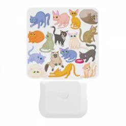 Night Light, A Collection Of Different Colored Cats. -Cute Night Light Shop 0613dedeabc7056a1836b560b68d7e8b81fb1bc2