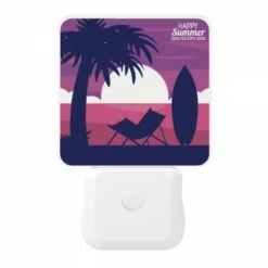 Night Light, A Beach Scene With A Surfboard -Cute Night Light Shop 0644e60f8582d4b4db1029edaecc259c62828a6f
