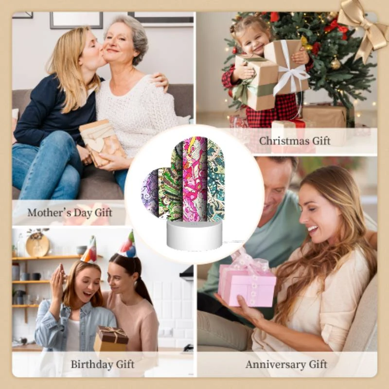 Love Acrylic Night Light, Three colorful artworks are displayed side by side. Love Acrylic Night Light, Three Colorful Artworks Are Displayed Side By Side. -Cute Night Light Shop 06a3b3db48ea58be6131cb6015577916166cc144