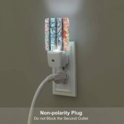 Night Light Set Of 2, Four Different Colored Designs Of A Flower. -Cute Night Light Shop 086da5d9c1eaa0d3ecb2052518e88d5f5f61efe1