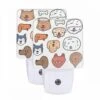 Night Light Set Of 2, A Collection Of Different Colored Dog And Cat Stickers. 2 Night Light Set Of 2, A Collection Of Different Colored Dog And Cat Stickers. -Cute Night Light Shop 08e4c641555aad8a053ca53ffabf3b73fd2092a7