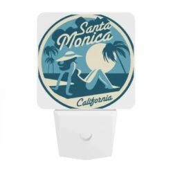 Night Light, A Woman In A Hat Is Sitting On A Beach. -Cute Night Light Shop 099bfcd9e0a01d828de36dd0e7c9ec53fda4c795