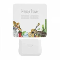 Night Light, A Colorful Poster Advertising Mexico Travel. -Cute Night Light Shop 0f85b726ba6aea67f274a71dd727299c35da0bb8