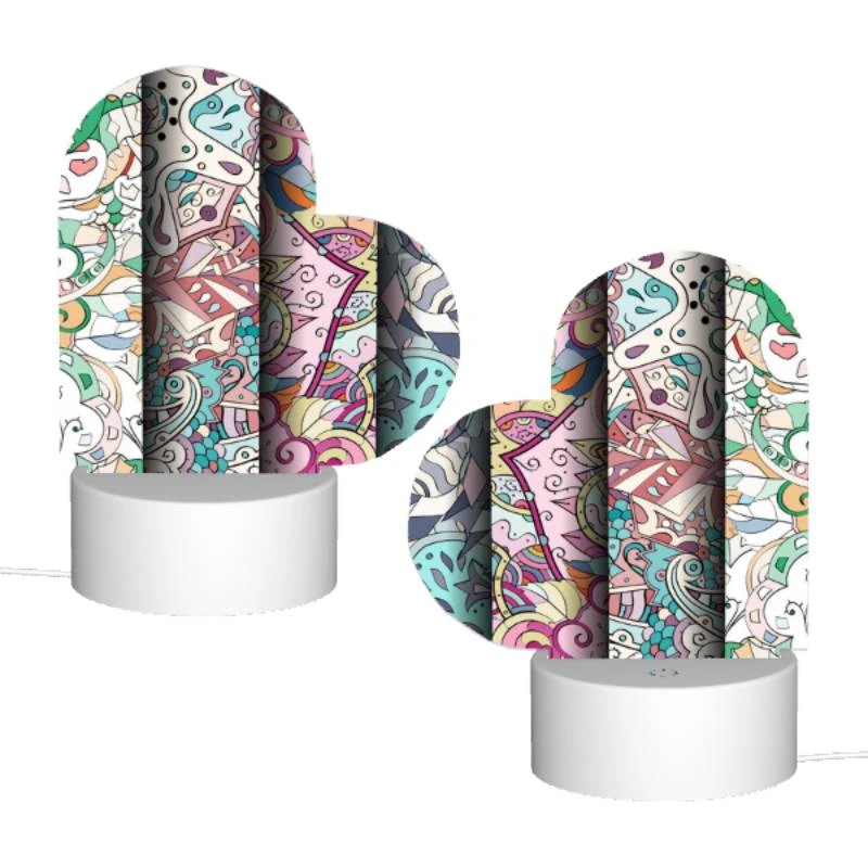 Love Acrylic Night Light, Three colorful designs are displayed on a row. Love Acrylic Night Light, Three Colorful Designs Are Displayed On A Row. -Cute Night Light Shop 12a9283544777273ffc773db473fcb8b189d10aa