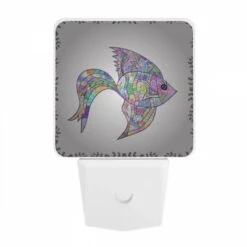 Night Light, A Colorful Fish With A Black Eye And A Yellow Fin. -Cute Night Light Shop 12c20b60f333b639219dd17756e3d890e3c61ee1