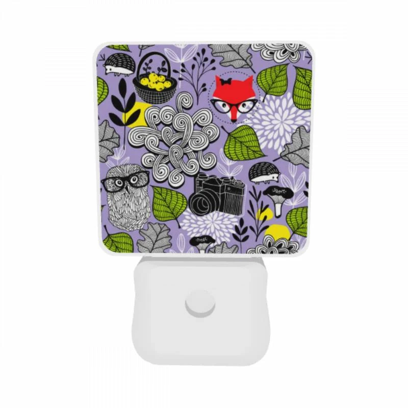 Night Light Set of 2, A colorful and whimsical design featuring a fox Night Light Set Of 2, A Colorful And Whimsical Design Featuring A Fox -Cute Night Light Shop 12fffd7e282fdb673d656b54d62da939786775ef