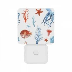 Night Light Set Of 2, A Collection Of Sea Creatures -Cute Night Light Shop 134ed033a0e59dd0e6f5b2dbde5b1e600e6f6f18