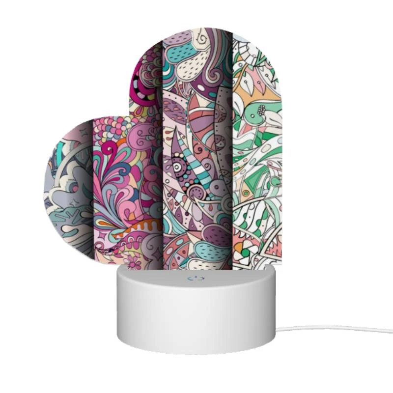 Love Acrylic Night Light, Three colorful and intricate designs are displayed side by side. Love Acrylic Night Light, Three Colorful And Intricate Designs Are Displayed Side By Side. -Cute Night Light Shop 159a7068b35119905a11a2a55d620f16f2f8194c