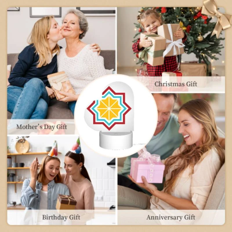 Love Acrylic Night Light, A colorful logo with a yellow center. Love Acrylic Night Light, A Colorful Logo With A Yellow Center. -Cute Night Light Shop 16ce709c488bb84de18f5daae0b86482cb725ec2