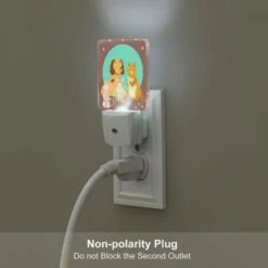 Night Light Set Of 2, A Dog And A Cat Are Sitting Next To Each Other. -Cute Night Light Shop 16d9cc7365f2cec013d130422a4201fc0e66599d