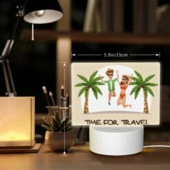 Rectangular Acrylic Night Light, A Man And Woman Are Jumping In The Air -Cute Night Light Shop 1a40300bc331efc1339ced66857cad1743d0d87a