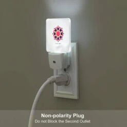 Night Light Set Of 2, A Colorful Flower With A Pink Center And Purple Petals. 6 Night Light Set Of 2, A Colorful Flower With A Pink Center And Purple Petals. -Cute Night Light Shop 1a9156258bef0af324656ab8a200bec61dc6b09f