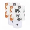 Night Light Set Of 2, A Collection Of Six Different Colored Cats. -Cute Night Light Shop 1c1da46bacac1eda2edb63f9d507bf095944b195