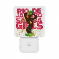 Night Light Set Of 2, A Woman Wearing A Grass Skirt And A Headband Poses For A Picture. -Cute Night Light Shop 1ceeba18bf7bd26903832b7506146aa27658904e