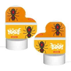 Love Acrylic Night Light, A Halloween Themed Advertisement With A Spider And A Skeleton. -Cute Night Light Shop 1d0b15dc0998a4a693266d06256dec58d07fc85d