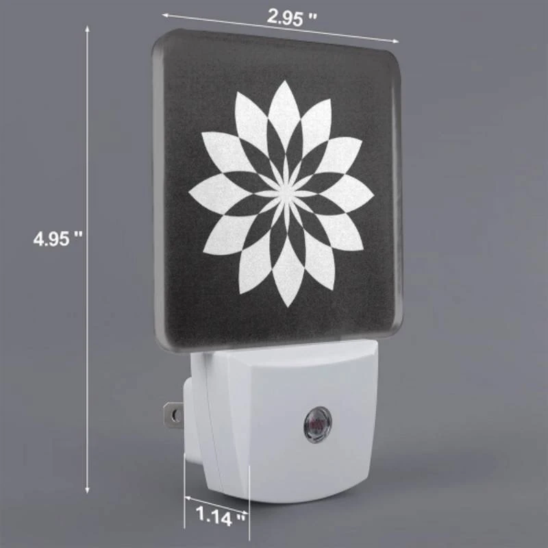 Night Light, A black and white flower design. Night Light, A Black And White Flower Design. -Cute Night Light Shop 1e954067ff3ed14971f5fd740a971ffa383da68f