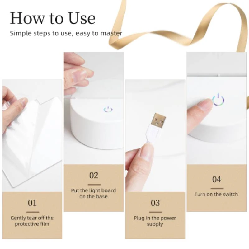 Rectangular Acrylic Night Light, A black and white sign that says "Happy Halloween". Rectangular Acrylic Night Light, A Black And White Sign That Says "Happy Halloween". -Cute Night Light Shop 1f818c11b554cafeb4d428db0c9b16135ea599ce 12