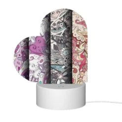 Love Acrylic Night Light, Four Different Colored Designs Of Swirls And Patterns. -Cute Night Light Shop 20089a0e8e4babb52a3e01b8026d41bf97d21891