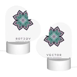 Love Acrylic Night Light, A Round Ornament With A Colorful Flower Design. 3 Love Acrylic Night Light, A Round Ornament With A Colorful Flower Design. -Cute Night Light Shop 21a3c7123b8cf5416cf828b43072390a48ed0e3a