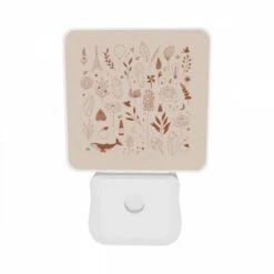 Night Light Set Of 2, A Collection Of Various Plants And Flowers. -Cute Night Light Shop 21dd00a2691ce98b8607204c002d04eafce7650d