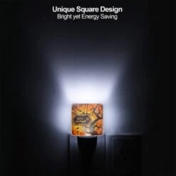 Night Light, A Halloween Poster With A Tree And A Pumpkin. -Cute Night Light Shop 22a03742b713e668eee1d42755dc83b87f3b9c38
