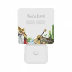 Night Light Set Of 2, A Colorful Poster Advertising Mexico Travel. -Cute Night Light Shop 22db80682cd143eada4dc4006153f518c5d016ef