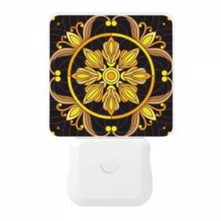 Night Light, A Colorful Flower Design With A Yellow Center. -Cute Night Light Shop 267a1d449e35ad618d8ff80ea61d4625a598fc4c