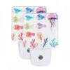 Night Light Set Of 2, A Collection Of Colorful Fish And Sea Creatures. -Cute Night Light Shop 29267ede525159b6f62b2d9ef35a4c98d3791e95