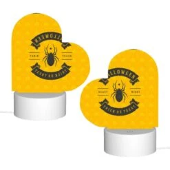 Love Acrylic Night Light, A Spider Is The Centerpiece Of A Halloween Night Poster. -Cute Night Light Shop 29954a48a62a859cf63a7702e224f7cd3427a5cf