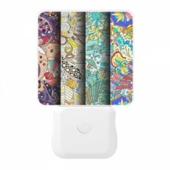 Night Light, Four Different Colored Paintings Of Birds. -Cute Night Light Shop 2a459cdd547fae63512a356d50d960ab62e8ed0d