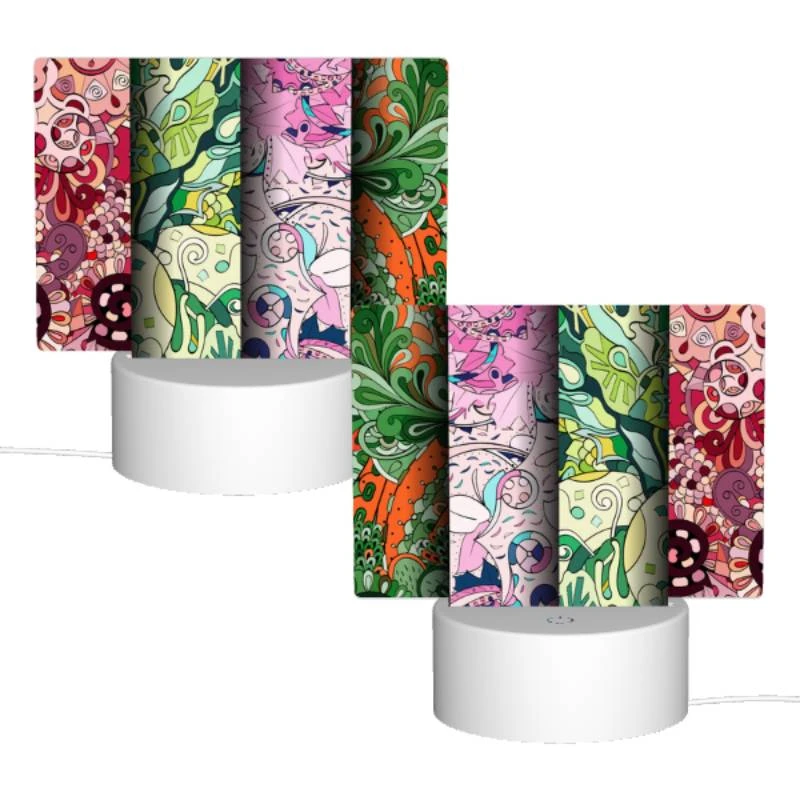 Rectangular Acrylic Night Light, Four different colored designs of a face. Rectangular Acrylic Night Light, Four Different Colored Designs Of A Face. -Cute Night Light Shop 2a91d32193429d98291e5391bcc4859bdb228240