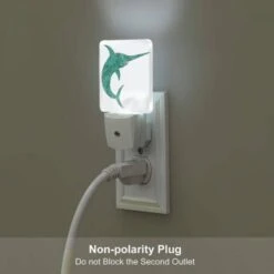 Night Light Set Of 2, A Green Dolphin With A Blue Tail. 6 Night Light Set Of 2, A Green Dolphin With A Blue Tail. -Cute Night Light Shop 2a948bf9570261a7f976930fb2b865d736c9d9b7