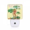 Night Light, A Colorful Advertisement Featuring A Woman In A Bikini And Palm Trees. -Cute Night Light Shop 2abb298eba7ec2441cf1b744f1d38092074161a5