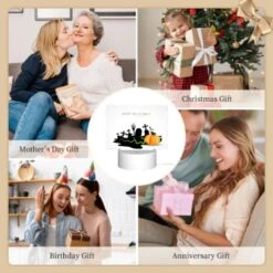 Rectangular Acrylic Night Light, A Halloween Poster With A Pumpkin And A Cross. -Cute Night Light Shop 2b591b285c773518f7a6c41100e7b8c93c6b5e0d