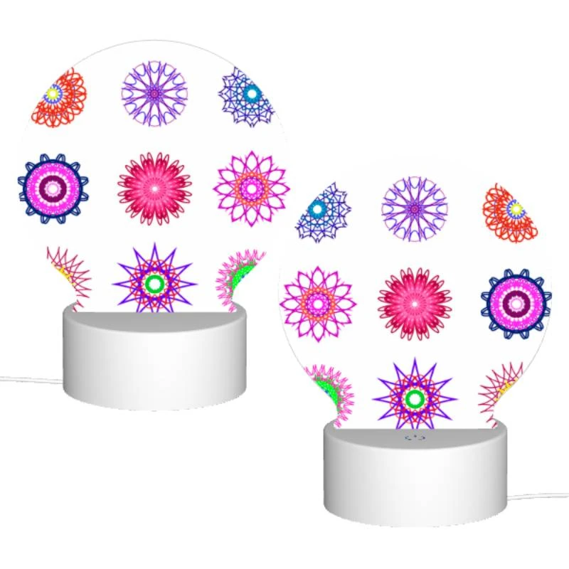 Round Acrylic Night Light, A collection of colorful flower designs. Round Acrylic Night Light, A Collection Of Colorful Flower Designs. -Cute Night Light Shop 2b959e7bb98ffe9d62d3140676283568bdf9c972