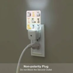 Night Light Set Of 2, A Collection Of Cats In Various Colors And Poses. 6 Night Light Set Of 2, A Collection Of Cats In Various Colors And Poses. -Cute Night Light Shop 2c78ee4435807e9bf75705a6f63b59f2cb5f8f3a