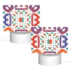 Rectangular Acrylic Night Light, A Colorful Design With A Mix Of Red 3 Rectangular Acrylic Night Light, A Colorful Design With A Mix Of Red -Cute Night Light Shop 2f14b8b47533abc99d8a3ef0d28190ecd638b0c3