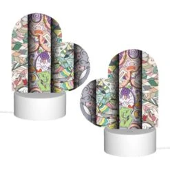 Love Acrylic Night Light, Four Colorful And Artistic Designs Are Displayed In A Row. -Cute Night Light Shop 30397b9abf6dab29694b516db09a7f2c4e975ba8