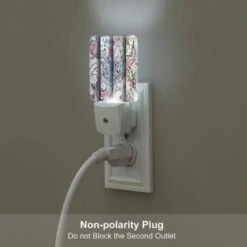 Night Light Set Of 2, Three Different Colored Designs Of Swirls And Patterns. -Cute Night Light Shop 33fa9643becd044e477219cb990b7aca47158f90