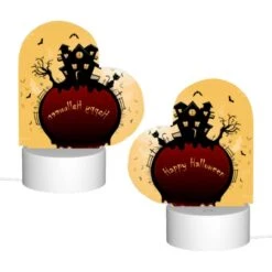 Love Acrylic Night Light, A Halloween Themed Image With A House -Cute Night Light Shop 34e7ce1c1bc22c7bc89438fd17e5cb27a65cbf49