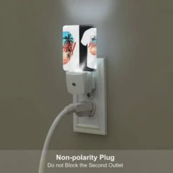 Night Light Set Of 2, A White Shirt With The Word Miami On It. -Cute Night Light Shop 3710595624917423c3adb050fffa356ea52f24dc