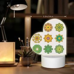 Love Acrylic Night Light, A Collection Of Colorful Geometric Shapes. -Cute Night Light Shop 378dd3a029405b9944f97c8e5687c547539ba2ce