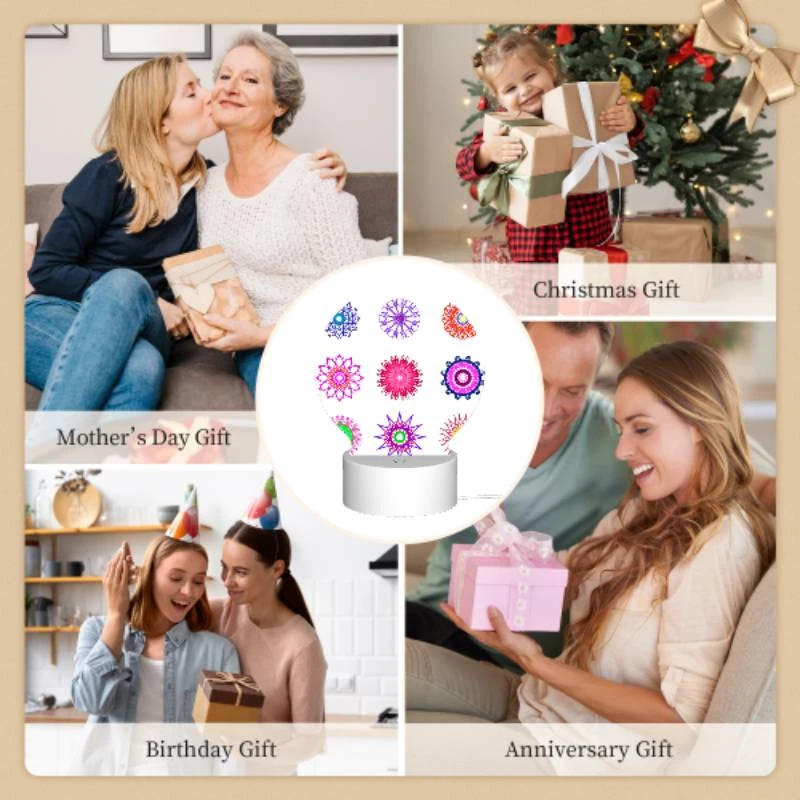 Round Acrylic Night Light, A collection of colorful flower designs. Round Acrylic Night Light, A Collection Of Colorful Flower Designs. -Cute Night Light Shop 37a2d145c3cb78ca41471c9fa087eb06cf720150