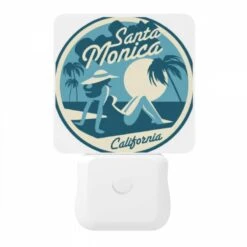 Night Light, A Woman In A Hat Is Sitting On A Beach. -Cute Night Light Shop 39292e1e7eed6369297a78d85953a86af20ba3ed